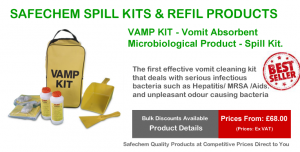 Vomit Absorbent Cleanup Kit